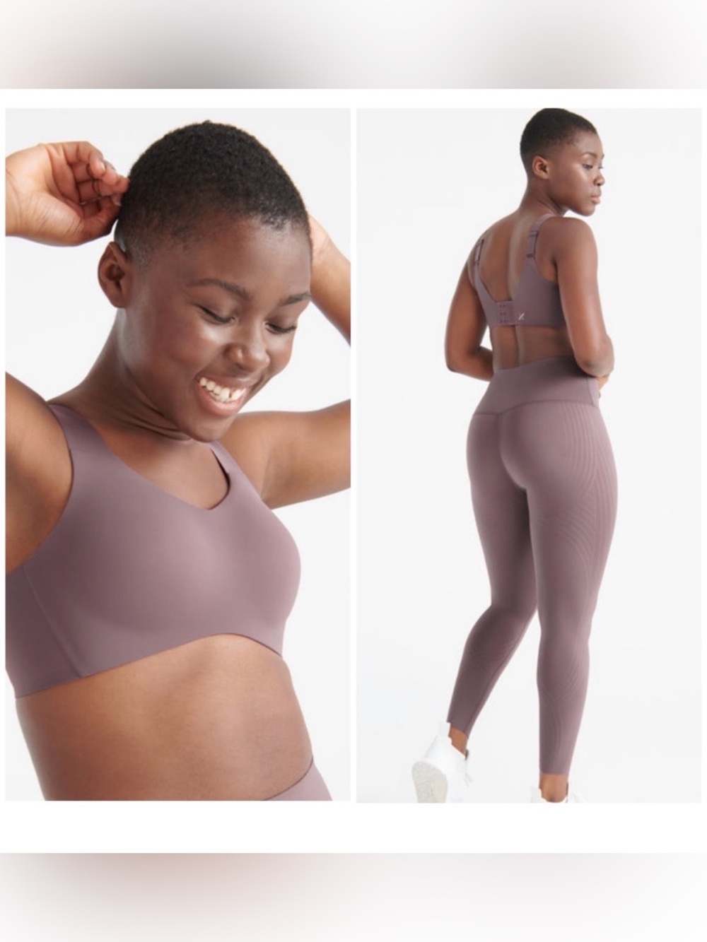 NWT Knix Catalyst Sports Bra In Violet Dusk Color. Size 5